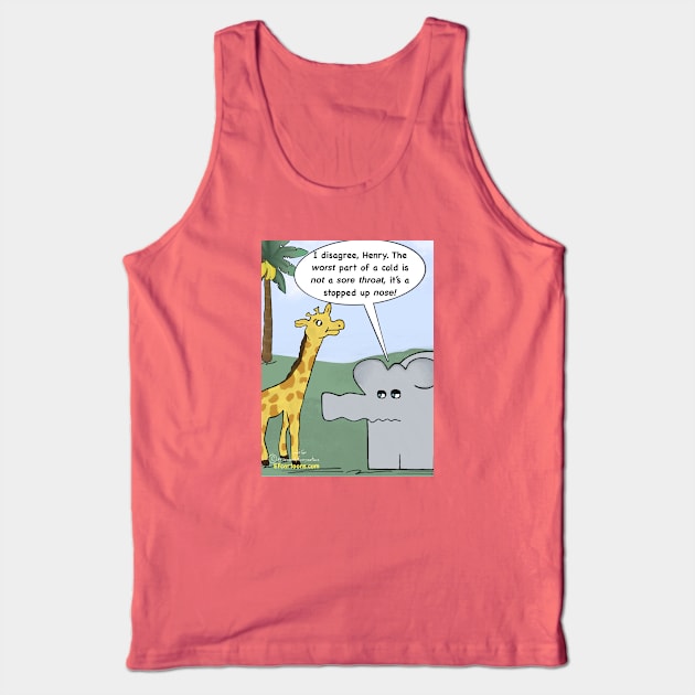 Relativr Tank Top by Enormously Funny Cartoons